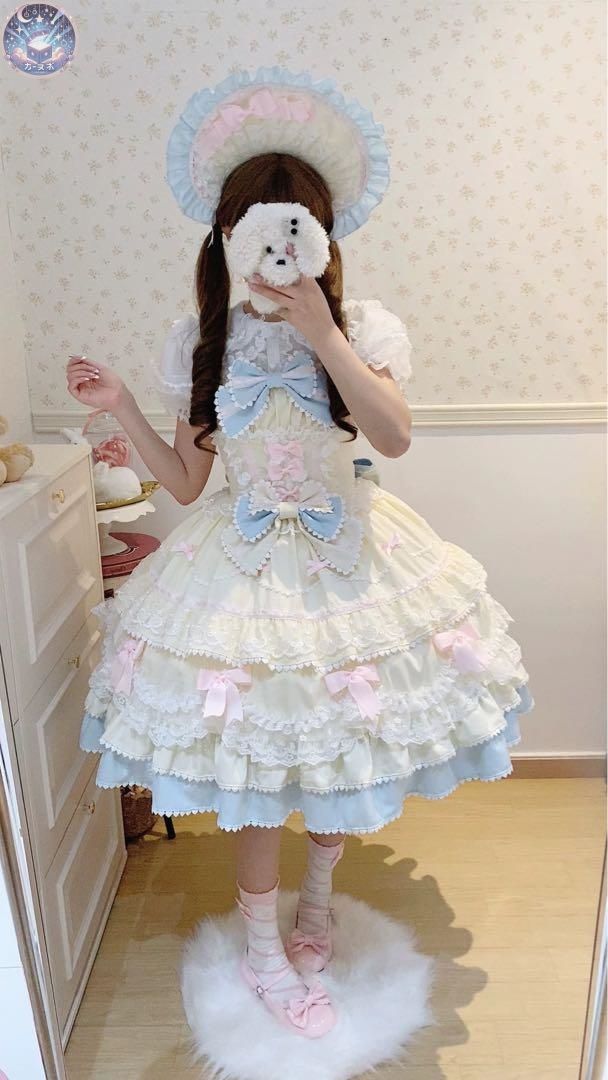 フォンダンケーキ ロリィタドレスセット
