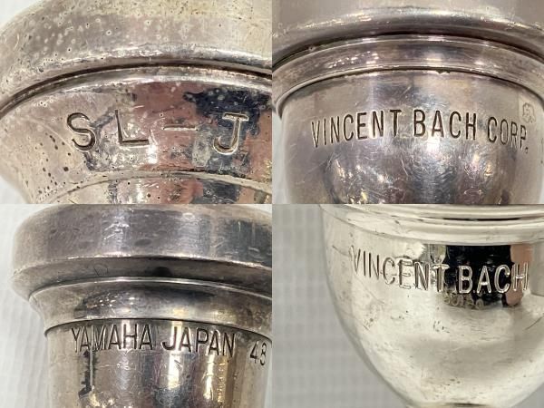 Vincent Bach YAMAHA その他 トロンボーン用 マウスピース 合計7点セット 楽器 中古 H7679770