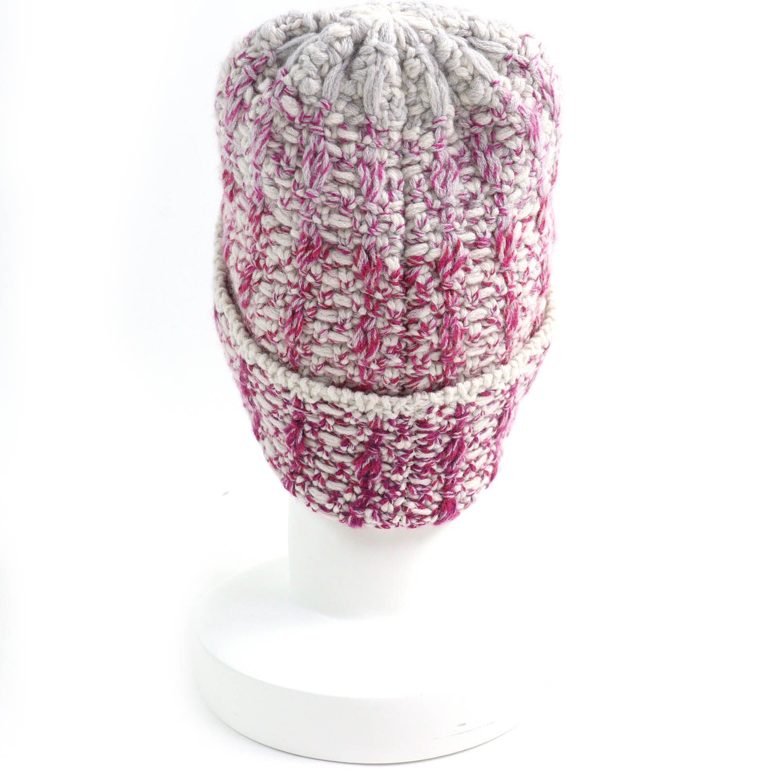 極美品△CHANEL シャネル 21B カシミヤ100％ ココマーク ビーニー