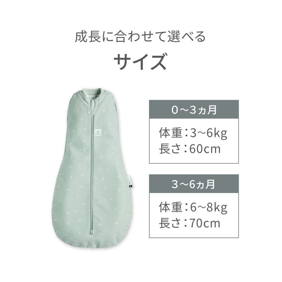 新品】スワドル 0.2TOG ベビー 赤ちゃん 新生児 おくるみ