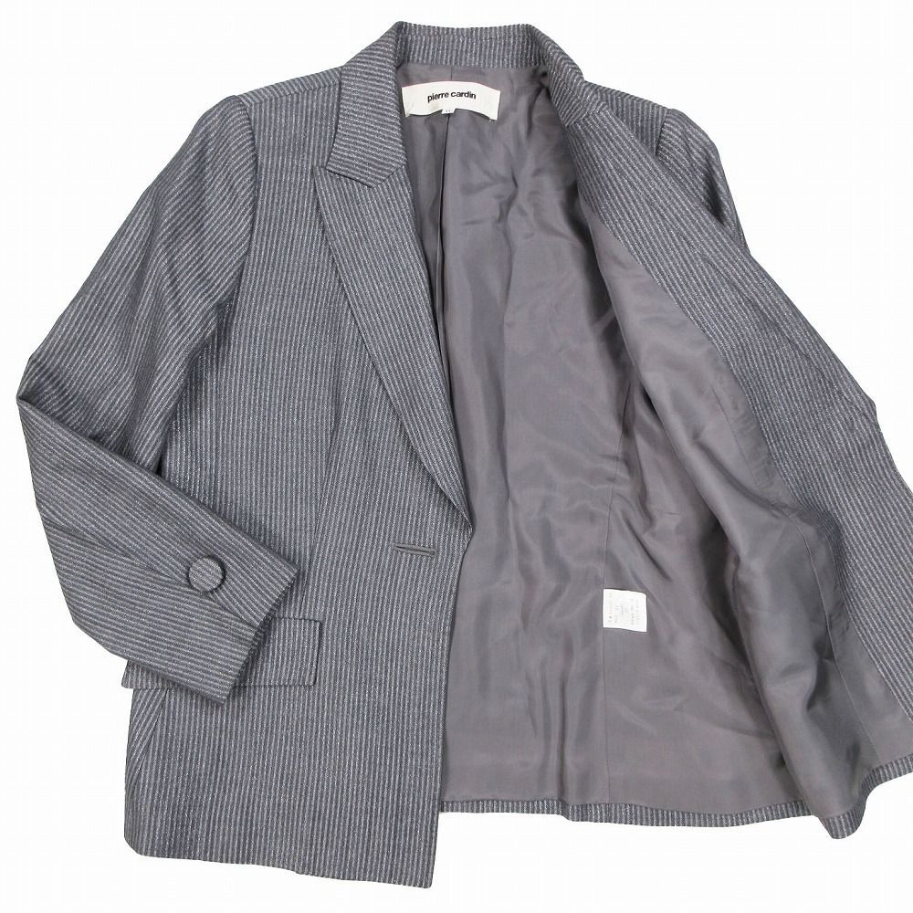 【未使用品】ピエールカルダン リーニュ テーラードジャケット 44 未使用品】ピエールカルダン リーニュ テーラードジャケット 44 USED
