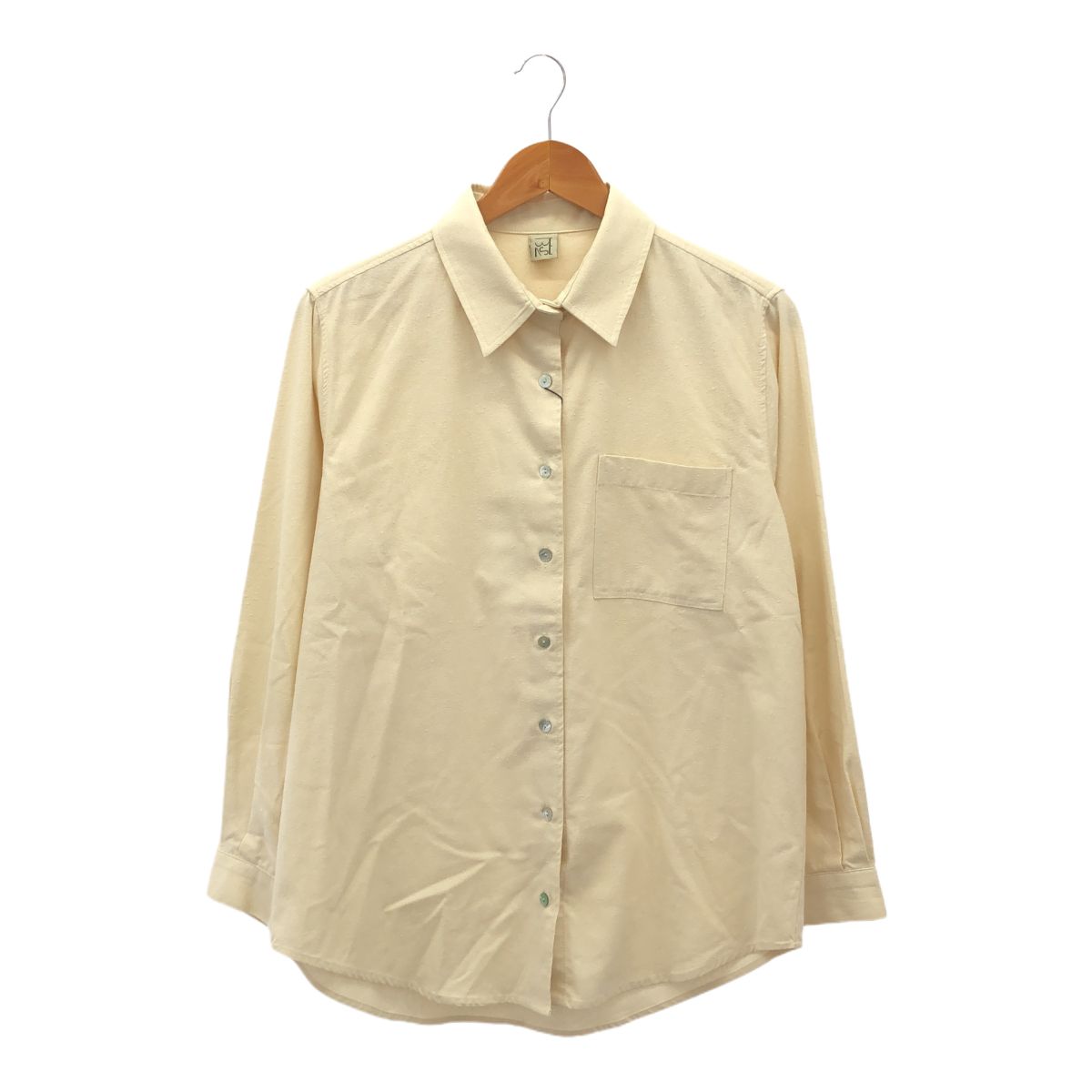 BASERANGE ベースレンジ オーガニックシルクシャツ トップス 羽織り