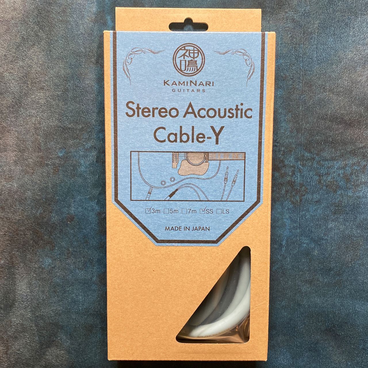 KAMINARI Stereo Acoustic Cable-Y 3m SS