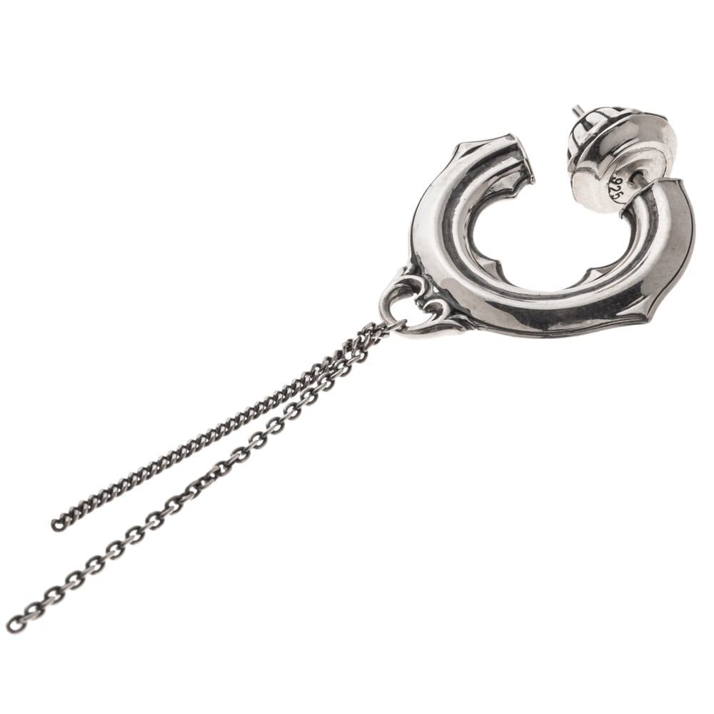 ダブルチェーンフープピアス アルテミスクラシック シルバー ジュエリーブランド