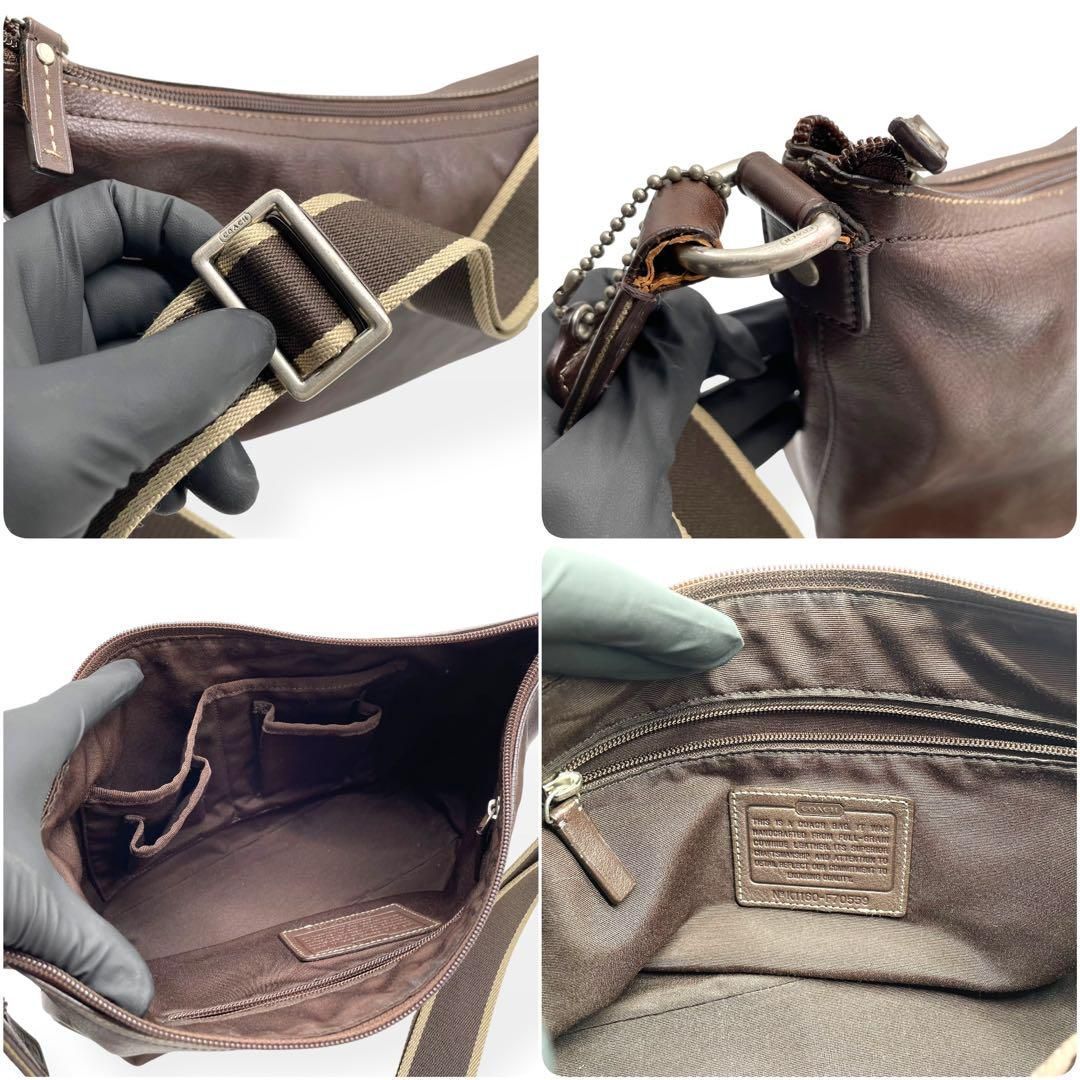 極美品　COACH　コーチ ショルダーバッグ　ヘリテージ　 レザー　F70559 tk1457.jpg