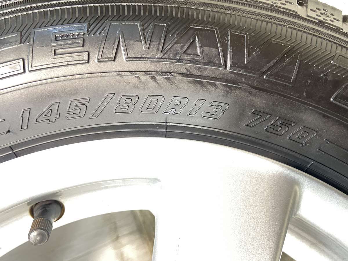 145/80R13 グッドイヤー アイスナビ 7 GRASS CF 13x4.0 42 100-4