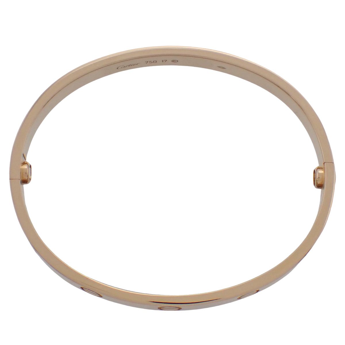 CARTIER(カルティエ) ラブコレクション Love ブレスレット K18 ピンク  