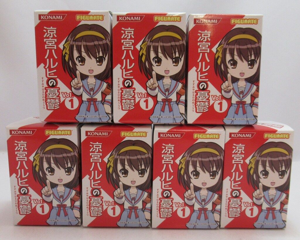 Amazon.co.jp: フィギュメイト 涼宮ハルヒの憂鬱 Vol1+Vol2 全13種込
