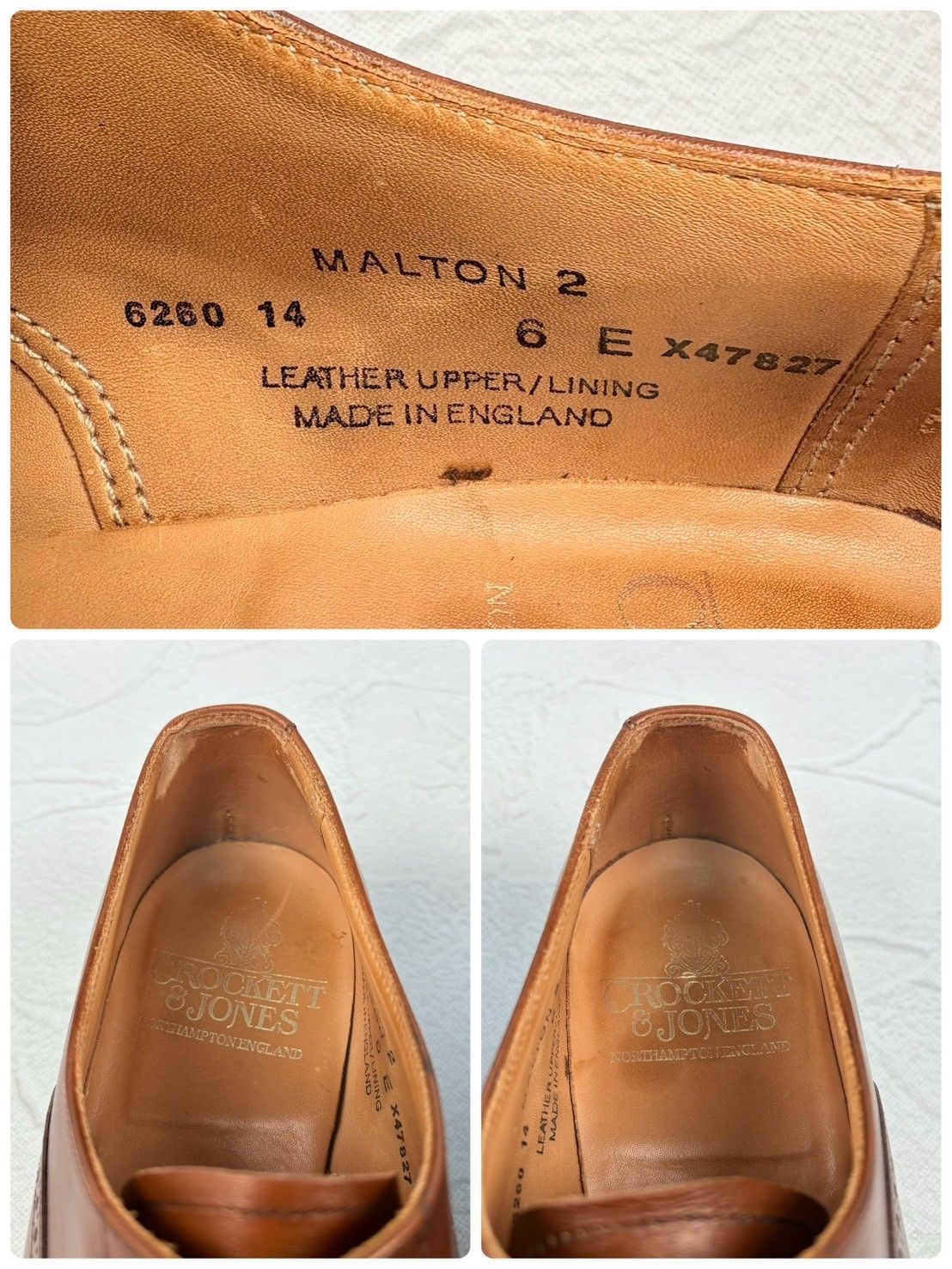 良品】Crockett&Jones クロケットアンドジョーンズ MALTON モールトン