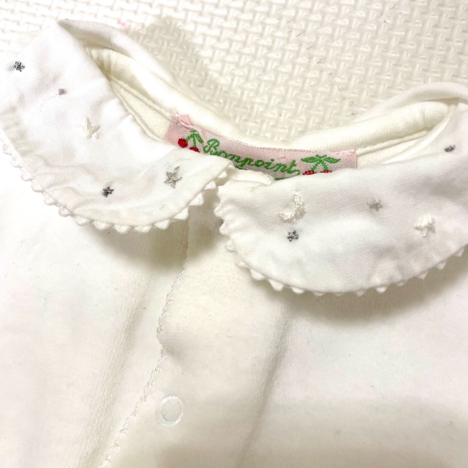 極美品】Bonpoint ボンポワン ベロア地ロンパース 3m - メルカリ