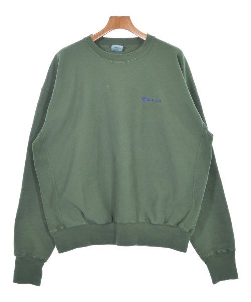 SAINT MICHAEL スウェット XL 清澄 緑x白x黒(ボーダー) 【古着】【中古】 