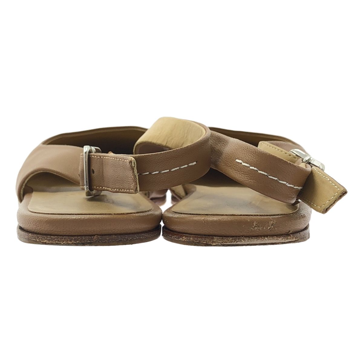 限定SALE！Maison Margiela スクエアトゥレザーサンダル MM6 Maison Margiela / エムエムシックスメゾンマルジェラ | スクエア