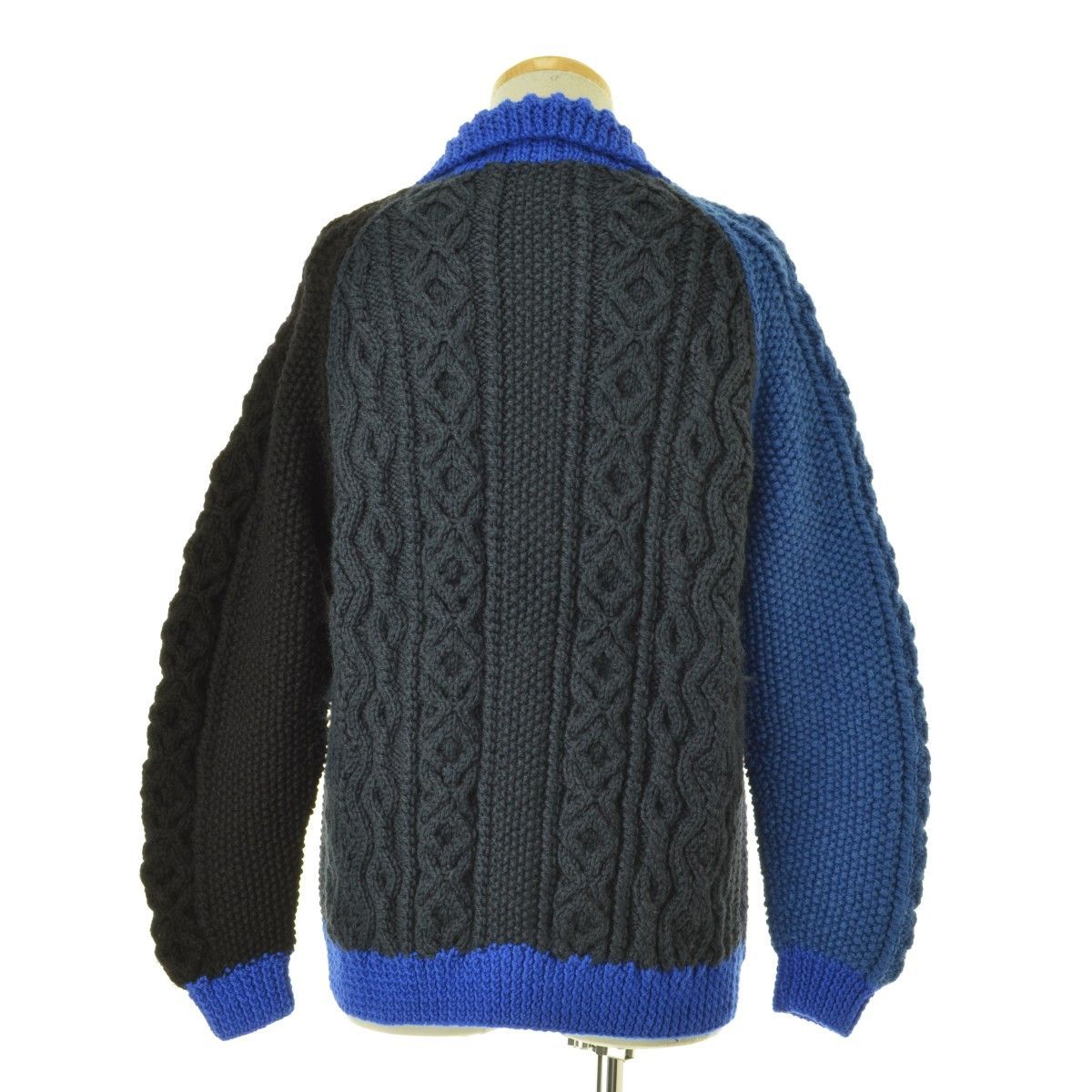 INVERALLAN×SHIPS】3A クレイジーパターン アランカーディガン - メルカリ