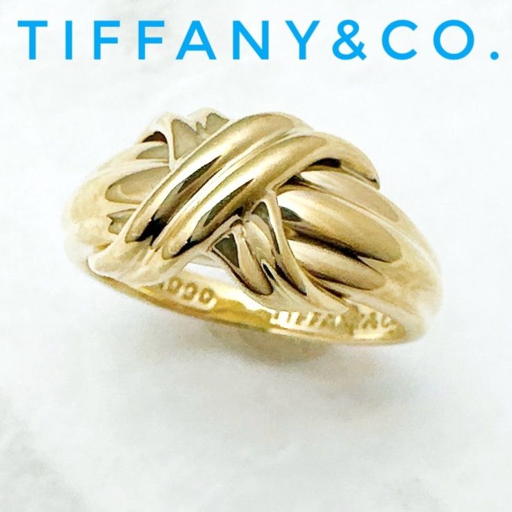 Tiffany & Co. ゴールドリング 楽天市場】【ギフト品質】ティファニー Tiffany&Co リング 指輪