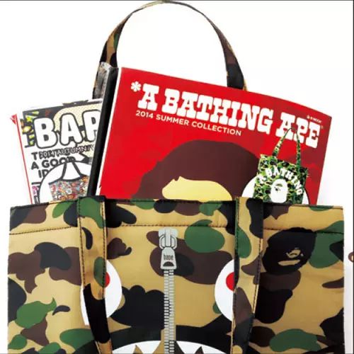 BAPE◆A BATHING APE／シャーク◆トートバッグ◆付録品ノベルティ BAPE◇A BATHING APE／シャーク◇トートバッグ◇付録品