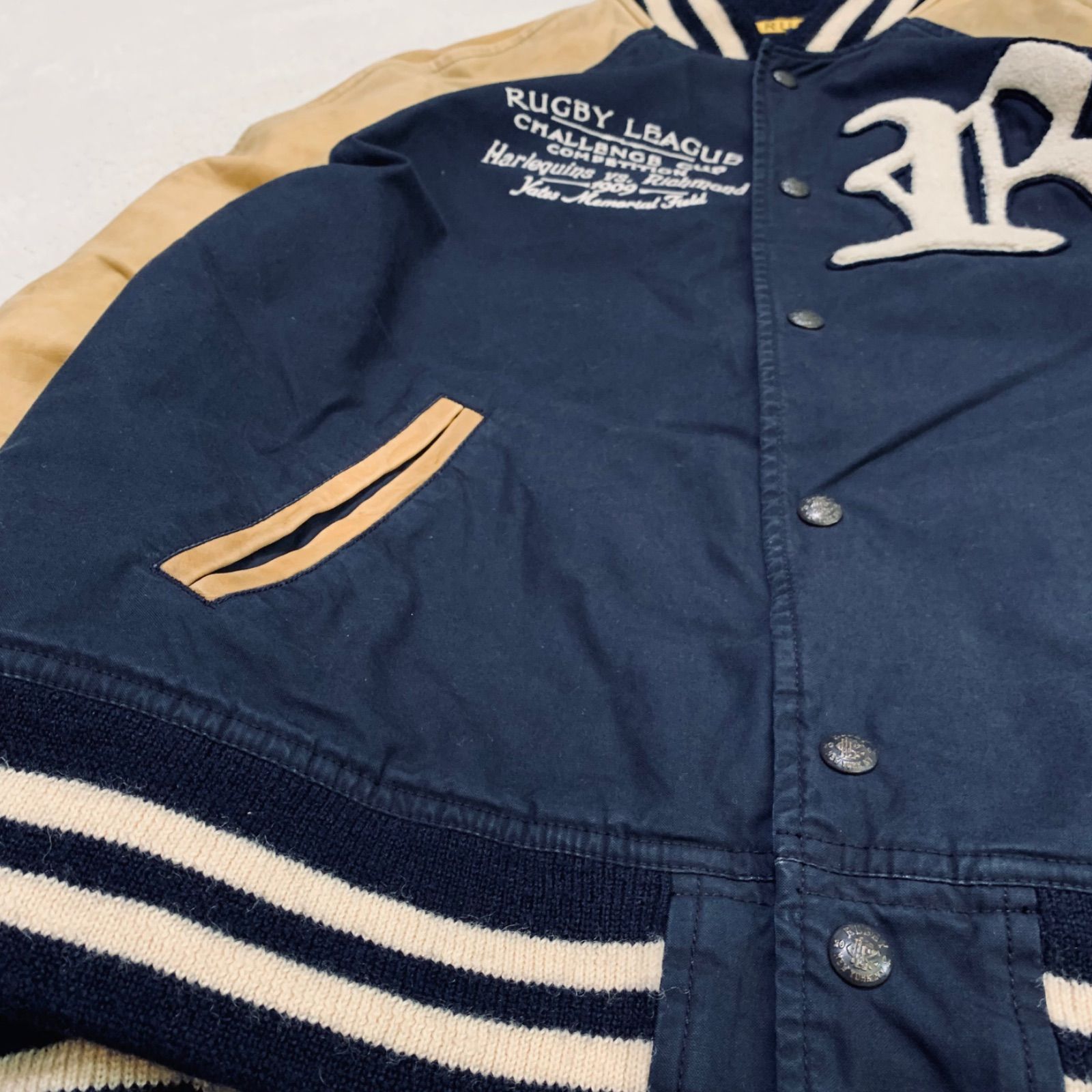 Ralph Lauren スタジャン バーシティジャケット アワードジャケット 