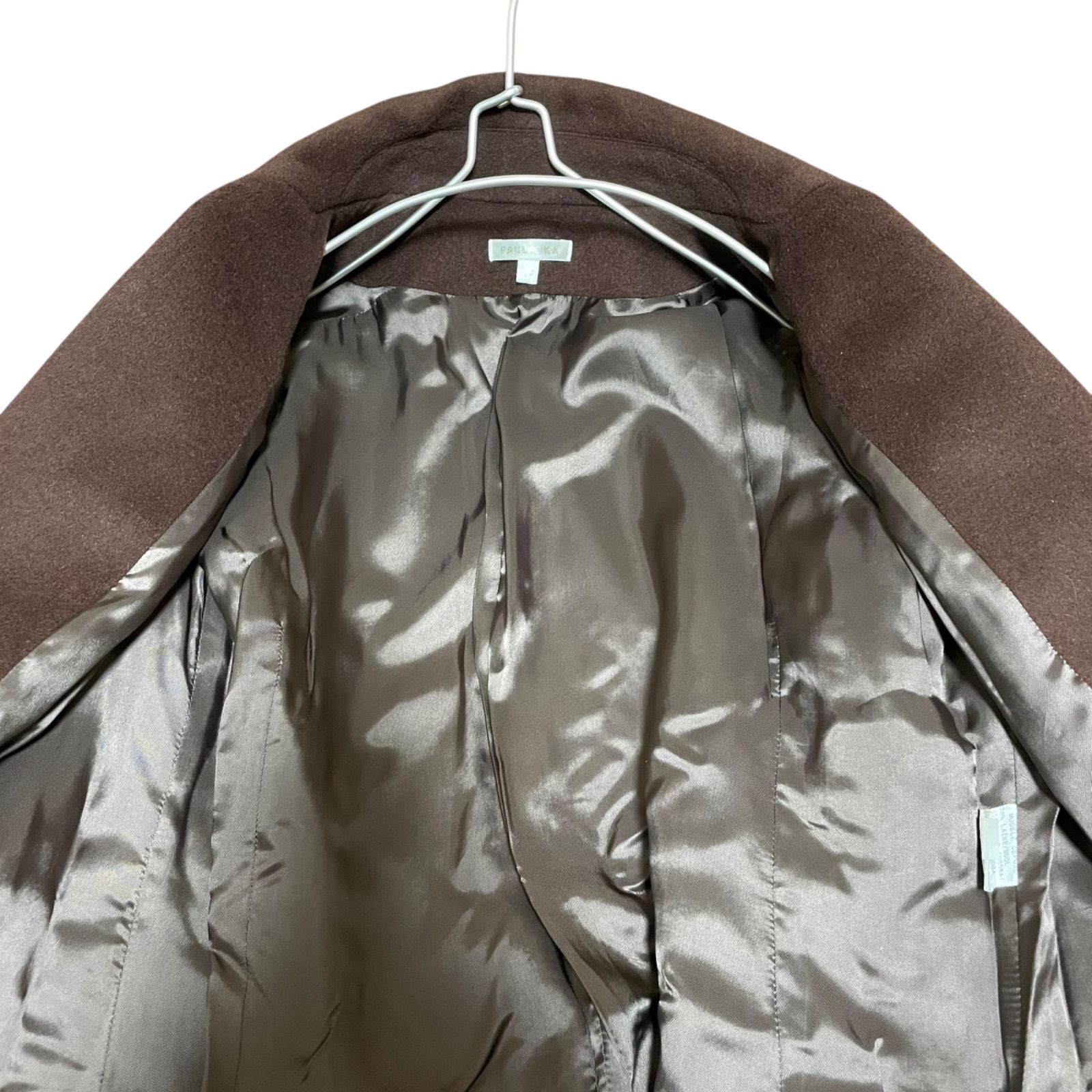 Z1446 PAULE KA ポールカ ロングコート ウールコート チェスターコート