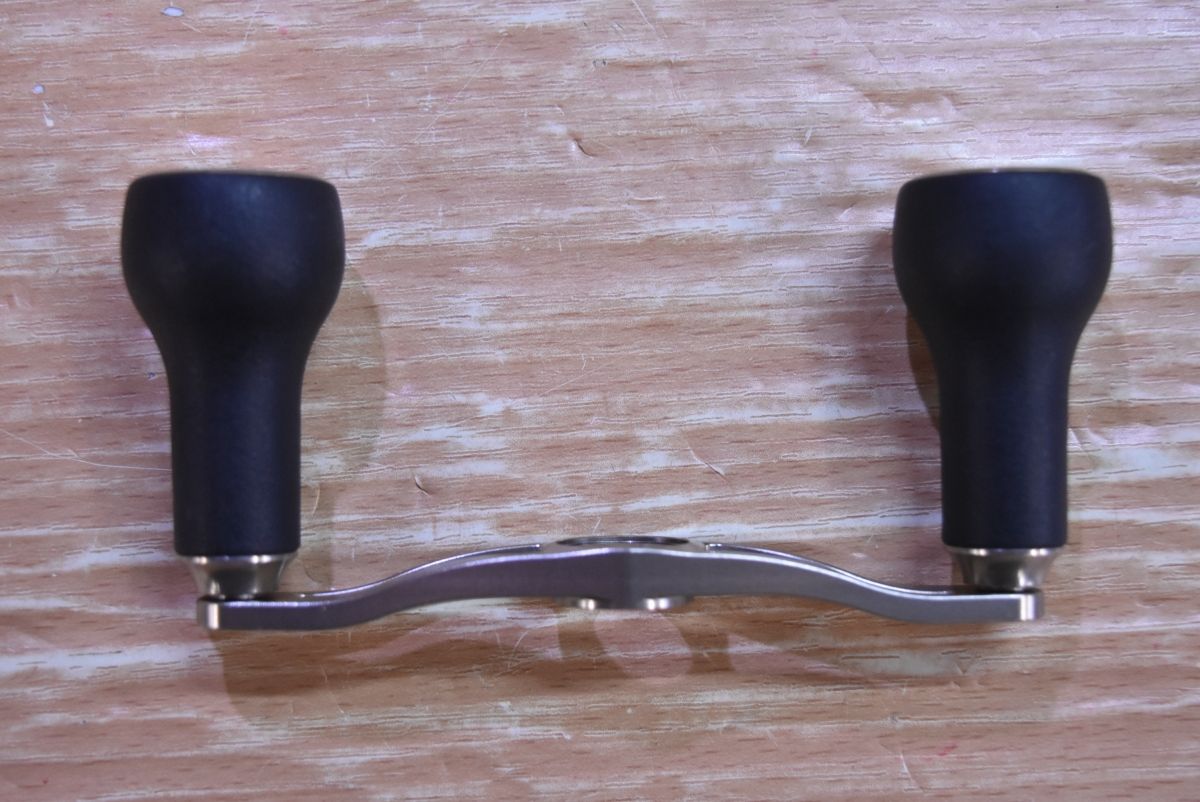 DRT バリアルハンドル PCD 95 ベイトリール ダイワシマノ兼用 シルバー カスタムハンドル