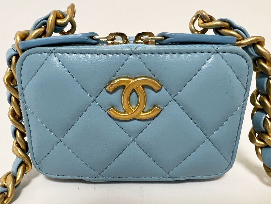 CHANEL シャネル マトラッセ チェーン ショルダーバッグ スモール