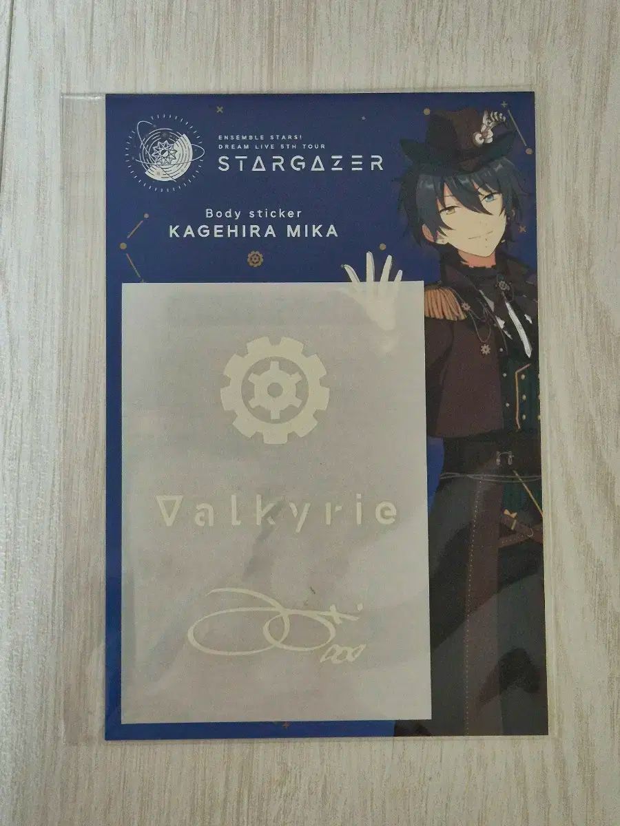 あんさんぶるスターズ！！(あんスタ) Valkyrie 影片 みか DREAM LIVE ドリライ シフェン サイン ステッカーシール