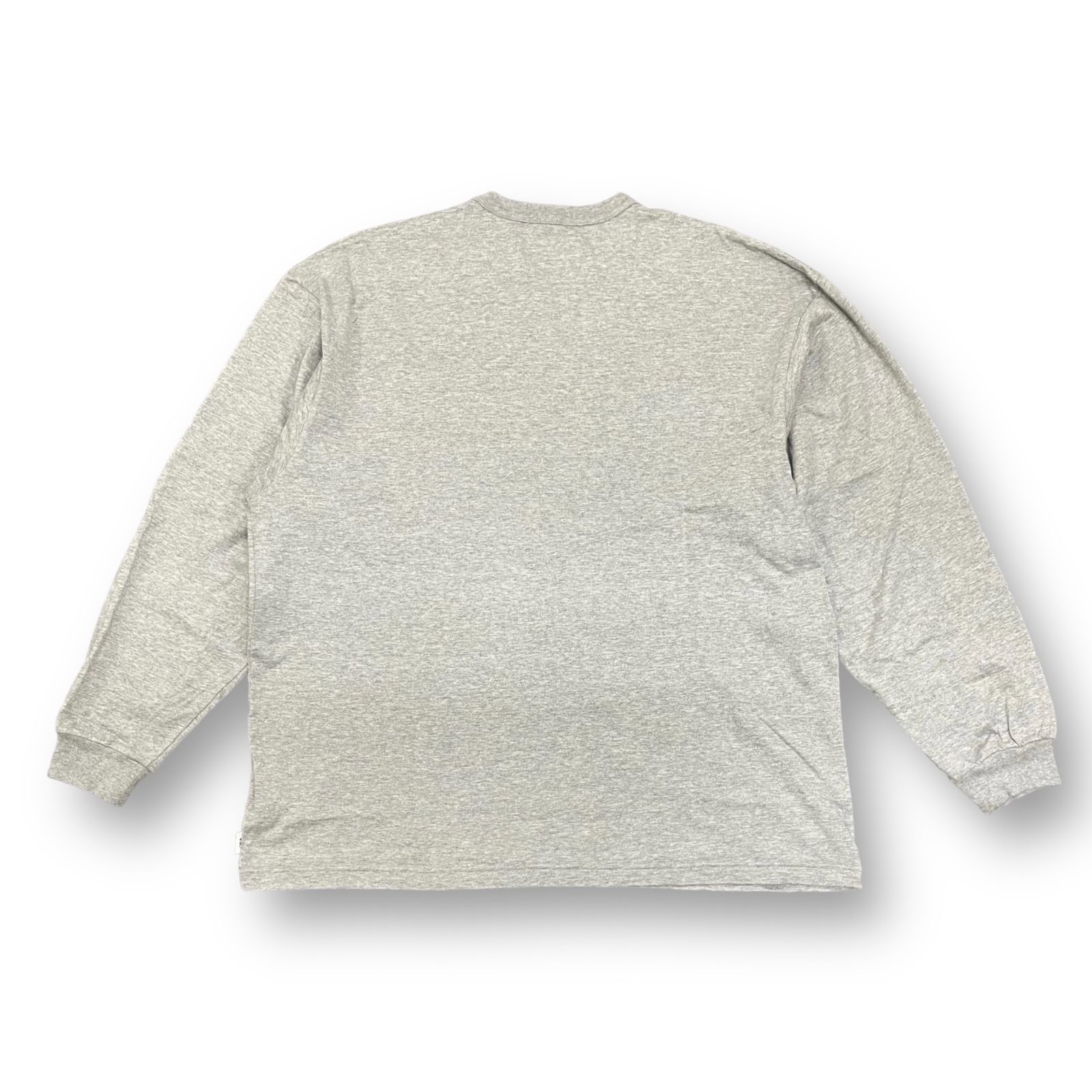 美品 WTAPS 23SS DESIGN 01 / LS / COTTON. COLLEGE ロゴプリント 