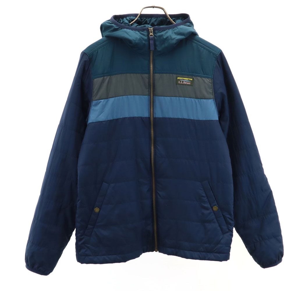 エルエルビーン 中綿ジャケット S ネイビー L.L.Bean アウトドア メンズ