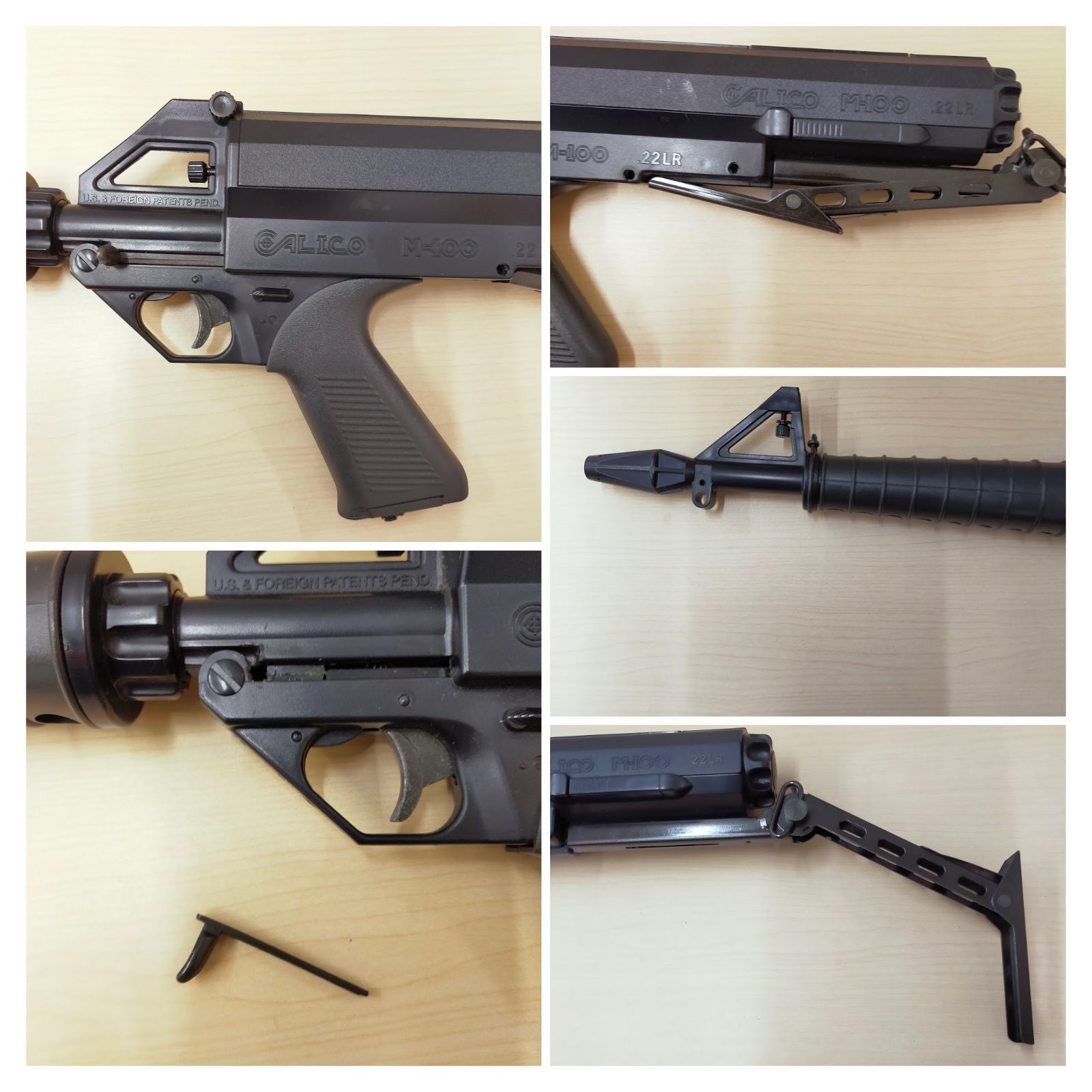 トイテック キャリコ M-100 ガスガン 日本製　ジャンク品 ジャンク品】 M-100 CALICO キャリコ TOYTEC トイテック