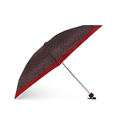 コーチ 傘 COACH シグネチャー UVカット99% 晴雨兼用 日傘 ミニ
