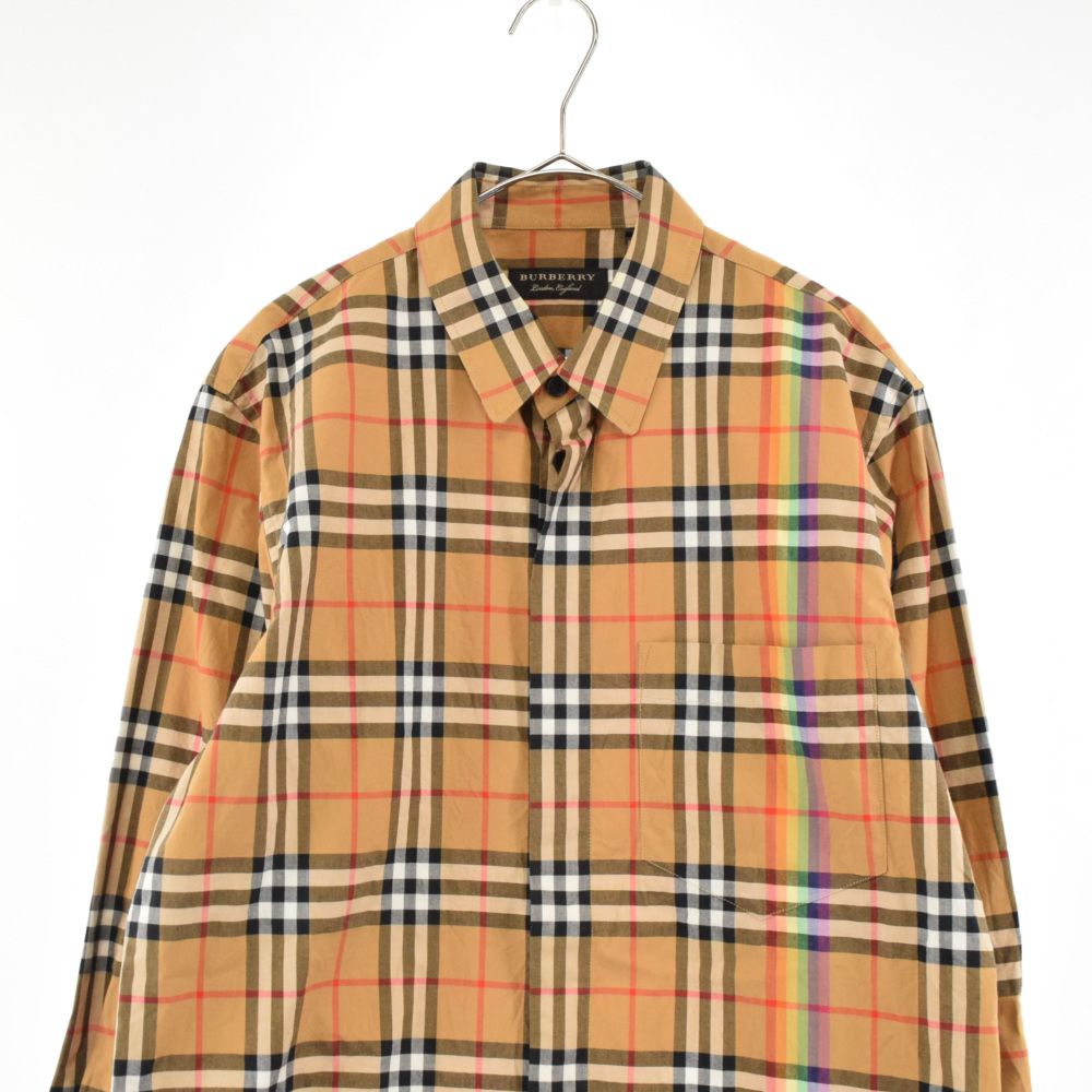 BURBERRY (バーバリー) マルチカラー ヴィンテージチェック 長袖シャツ