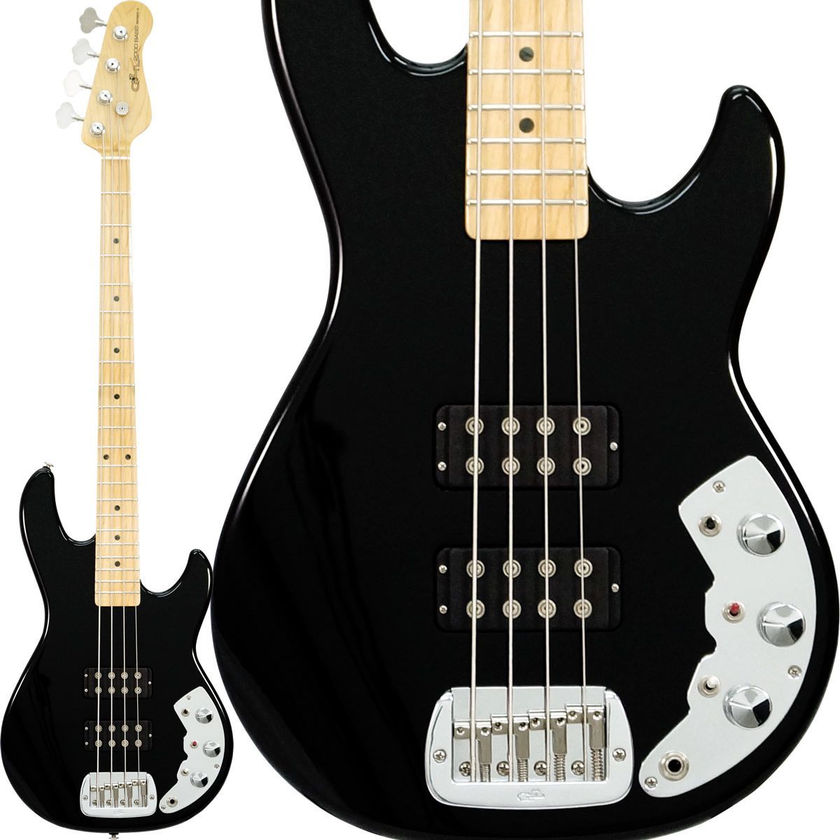 G&L CLF Research L-2000 (Jet Black/Maple) [アウトレットSALE