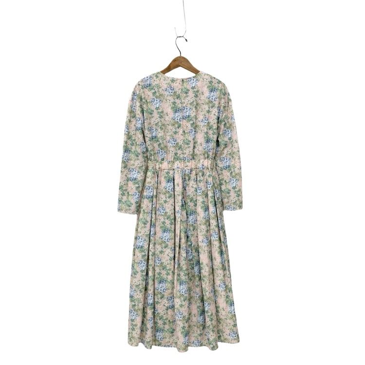 完売品✨　セブンテンバイミホカワヒト　ピンタックプリントワンピース　花柄　総柄 2024SS SEVEN TEN by MIHO KAWAHITO セブンテン バイ ミホ カワヒト