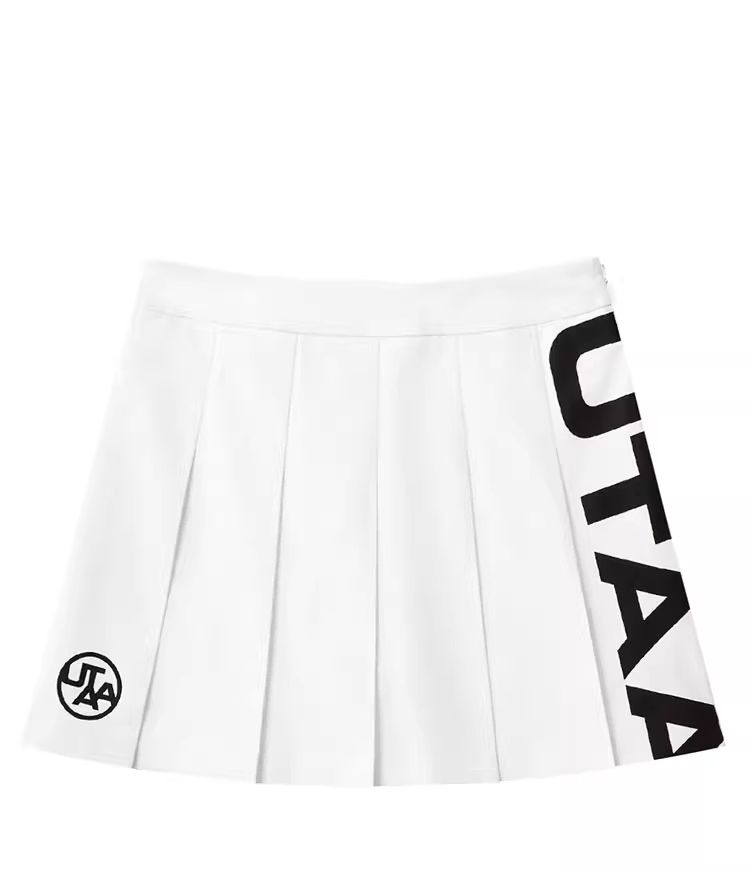 ゴルフ UTAA ユタ レディース スカート◇ホワイトMサイズ