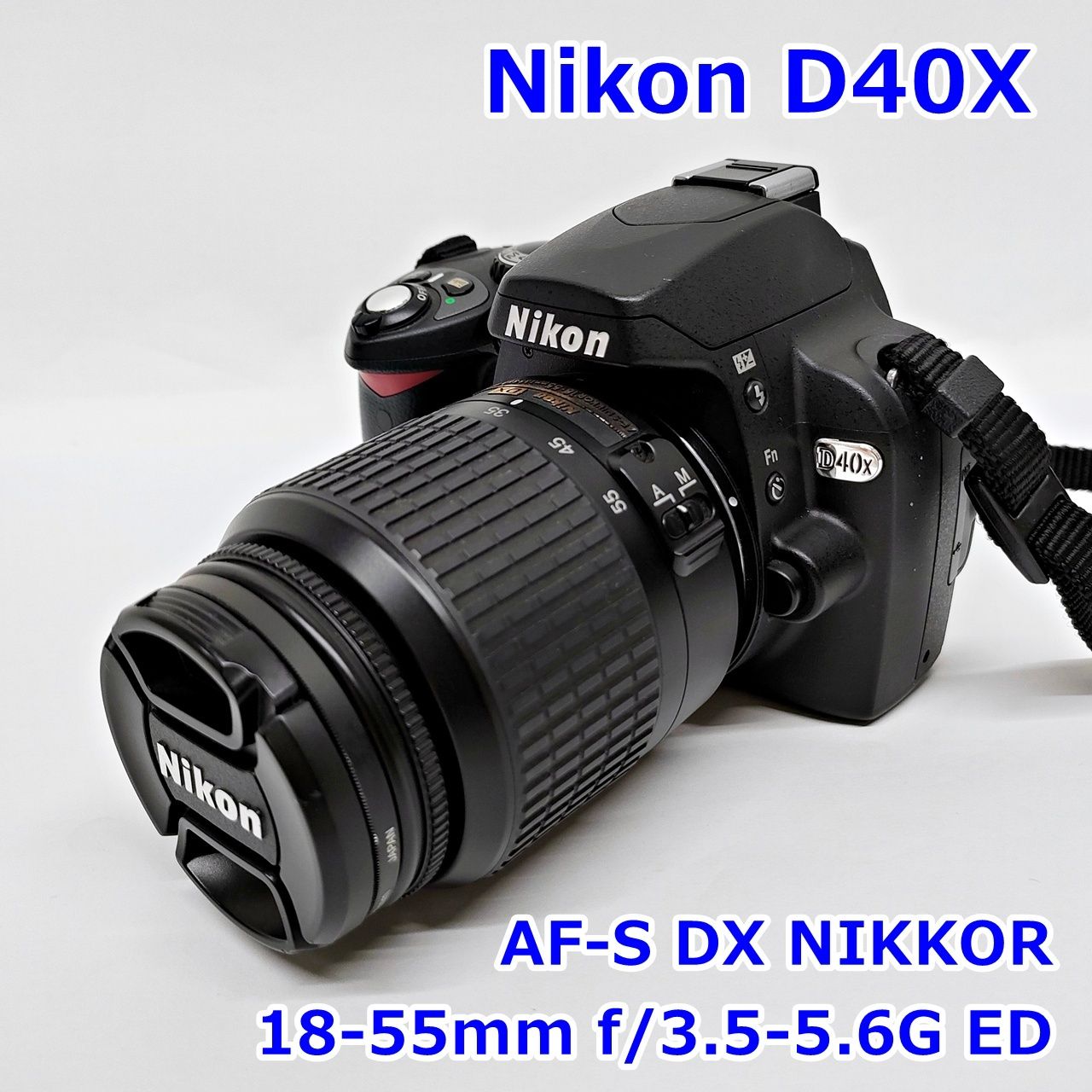 Nikon D40X デジタル 一眼レフ カメラ レンズ セット AF-S DX NIKKOR