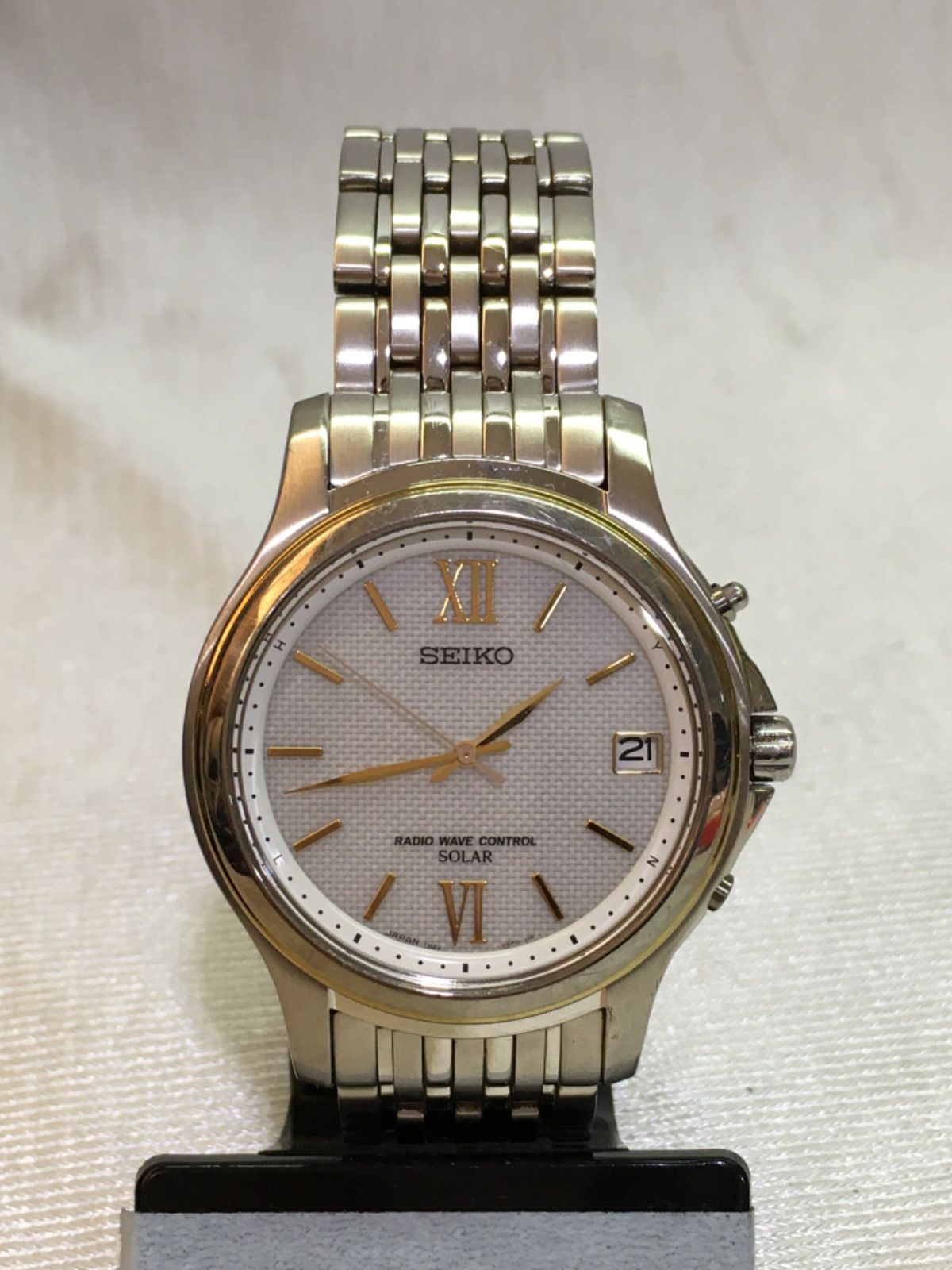 ジャンク品 SEIKO セイコー ドルチェ チタン ソーラー 7B22-0AR0 ジャンク品 SEIKO セイコー ドルチェ チタン ソーラー 7B22-0AR0