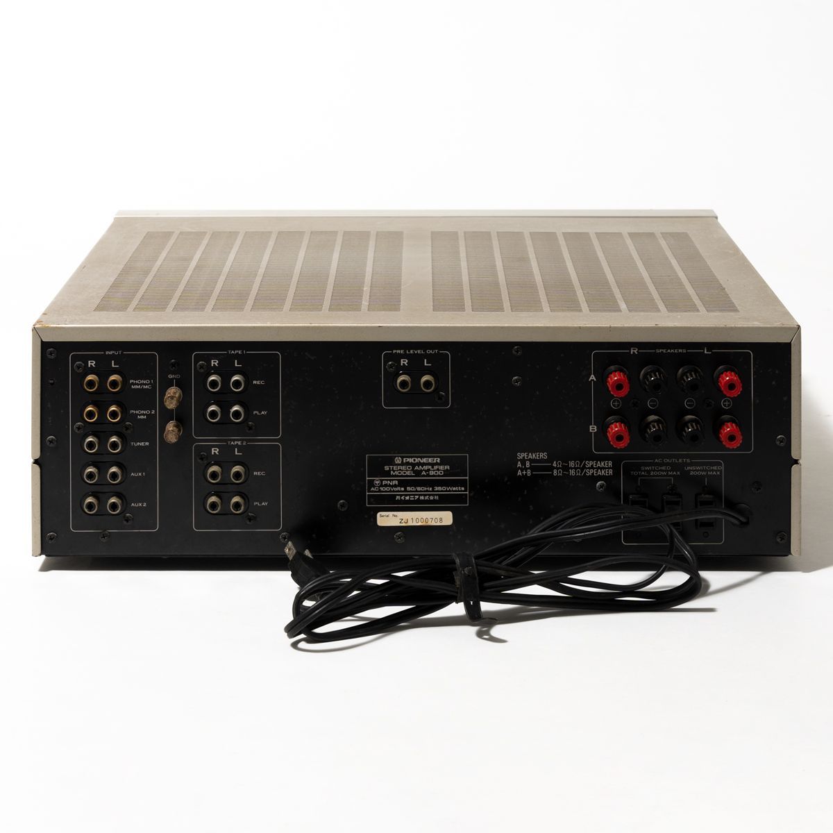 Pioneer A-900 パイオニア プリメインアンプ - メルカリ