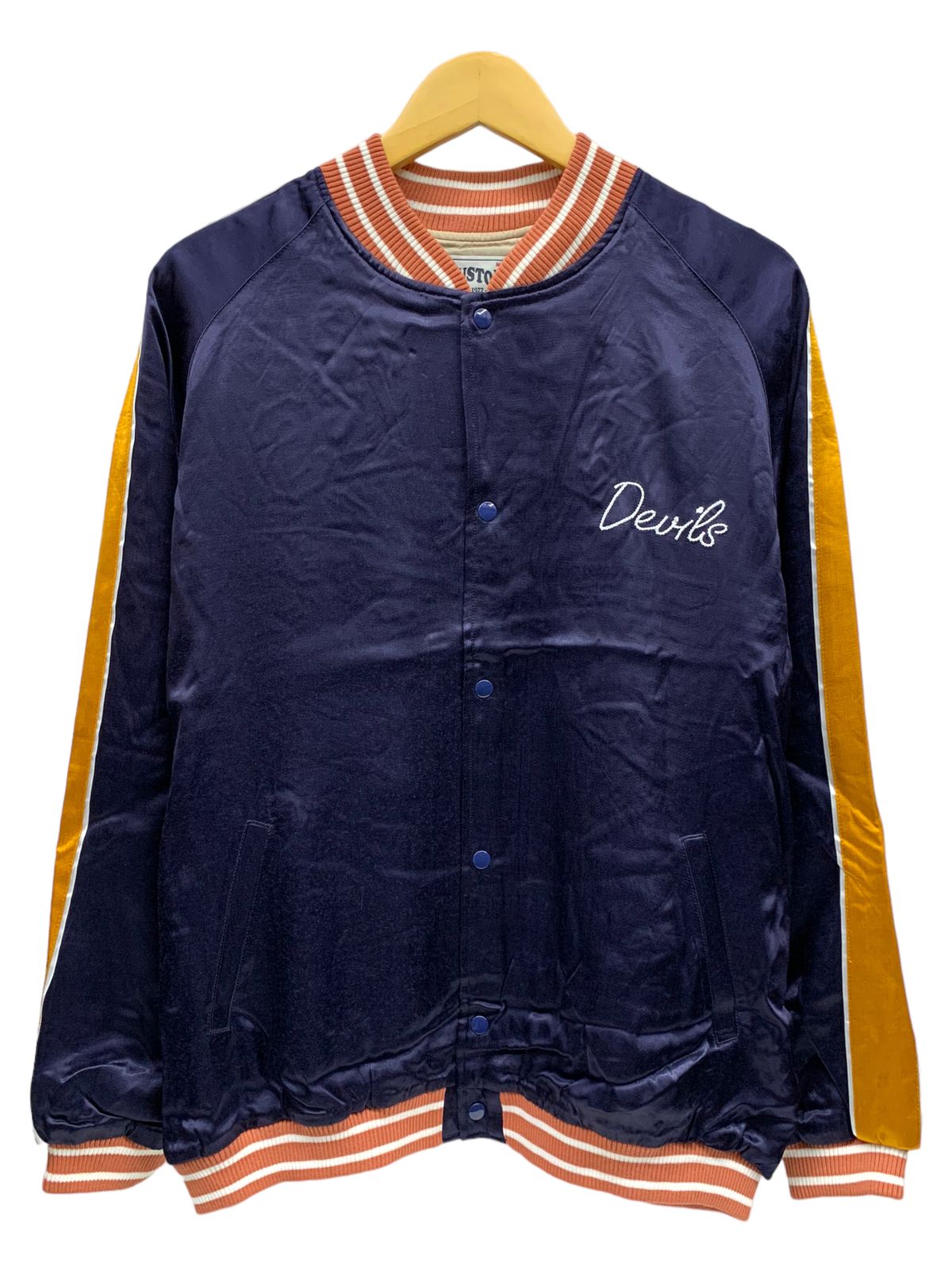 HOUSTON (ヒューストン) RAYON AWARD JACKET (DEVILS) レーヨン