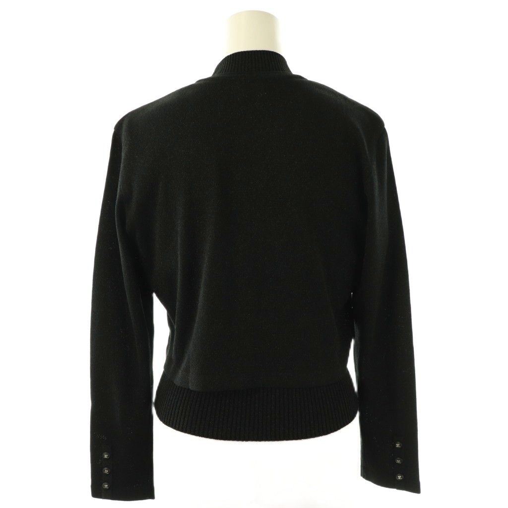 【美品】 クレージュ　アンサンブル　長袖カーディガン　半袖ニット　紫色　9R courreges クレージュ アンサンブル トップス 長袖カーディガン