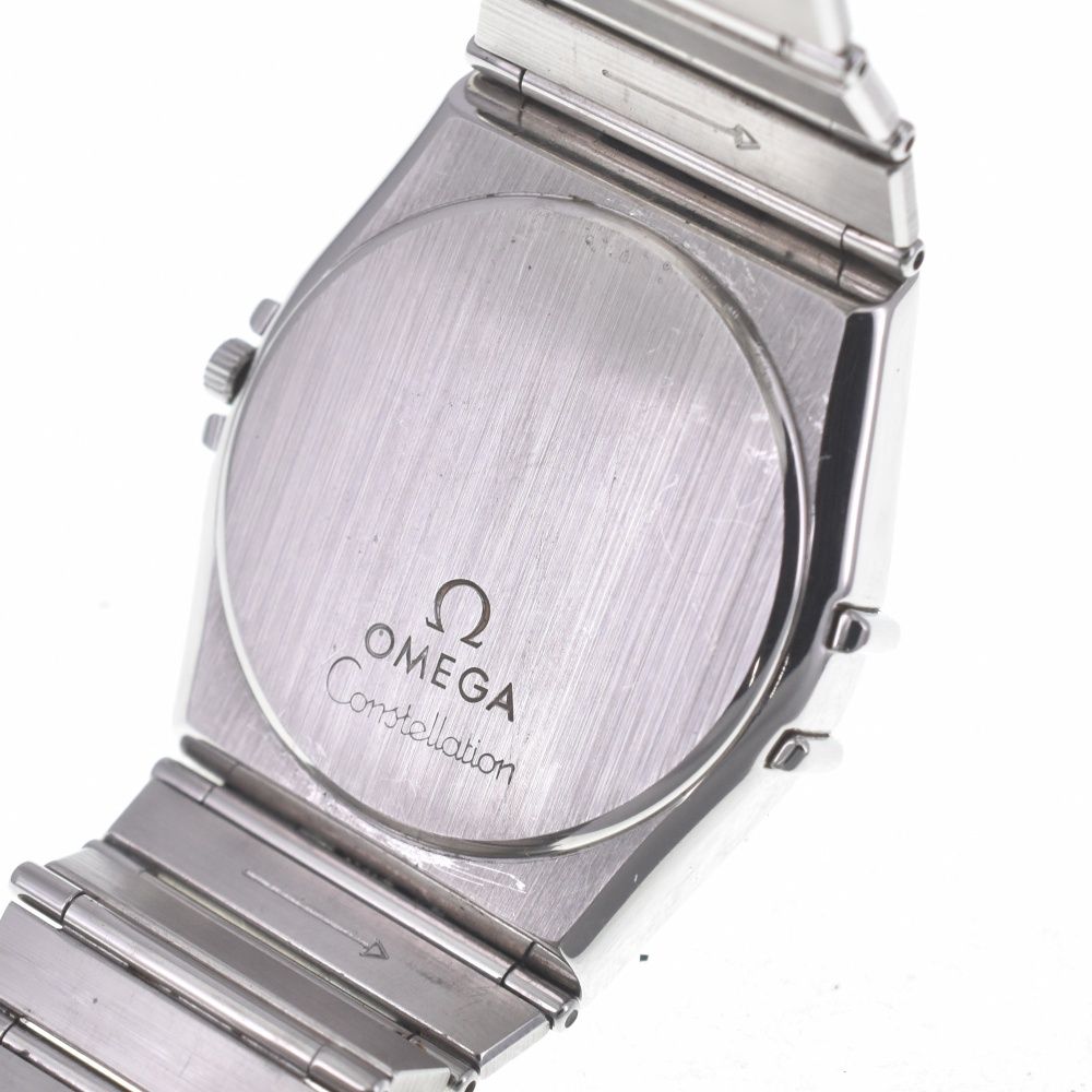 OMEGA オメガ トラック オメガ OMEGA コンステレーション デイト フラットベゼル