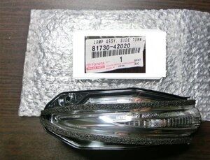 純正 トヨタ NOAH VOXY ESQUIRE ノア ヴォクシー エスクワイア ZRR80 ZRR85 ZWR80 右 ドア ミラー ウィンカー レンズ 81730-42020