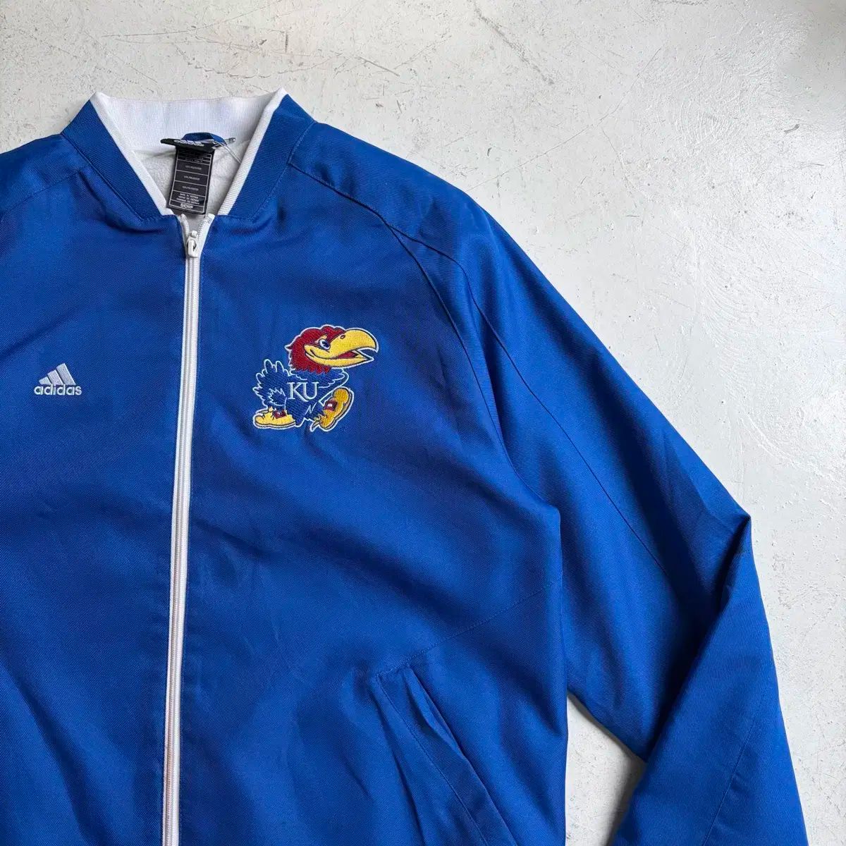 adidas カンザス ジェイ ホークス ヴィンテージ ジャケット S