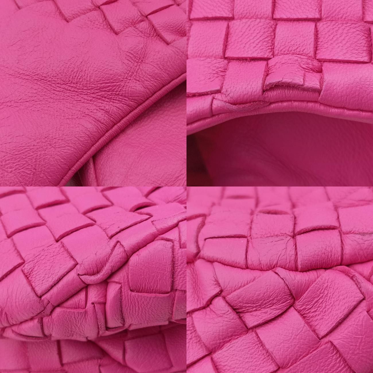 ボッテガヴェネタBottega Venetaカンパーナ イントレチャートピンクラムスキンB02147364S DECORATOM_COM_BR