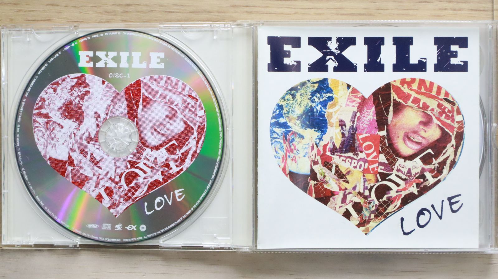 国内盤CD☆エグザイル/EXILE□ EXILE LOVE(2DVD付) 【RZCD45805B