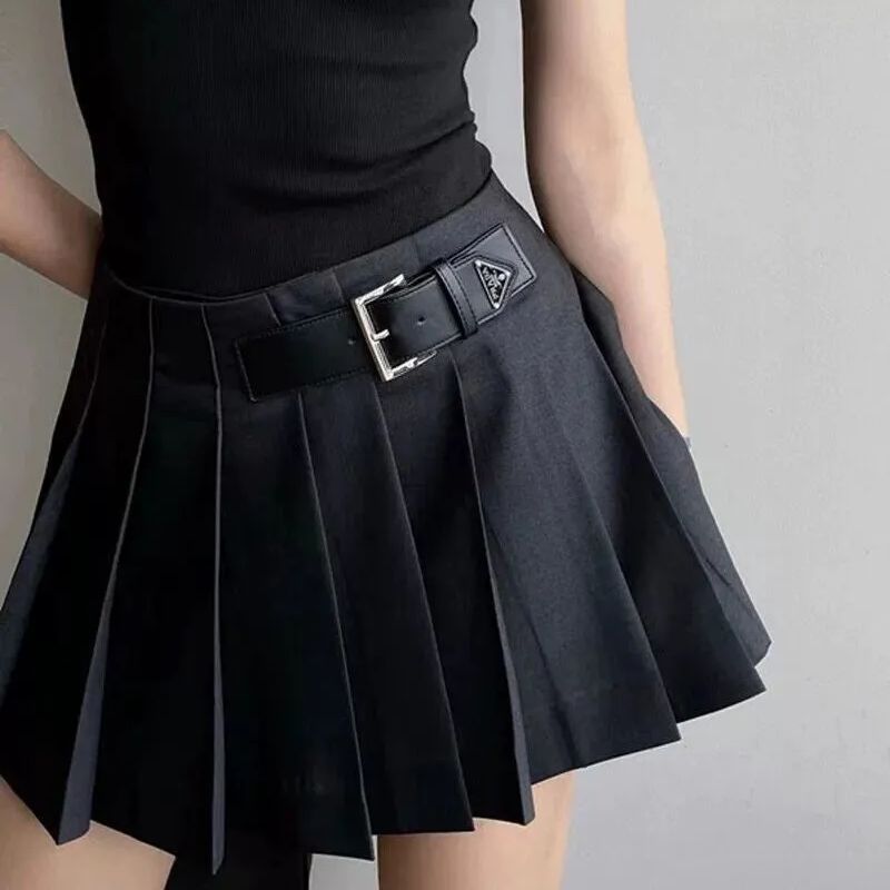 新作☆【PRADA】プリーツミニスカート PRADA プラダ プリーツ ミニ