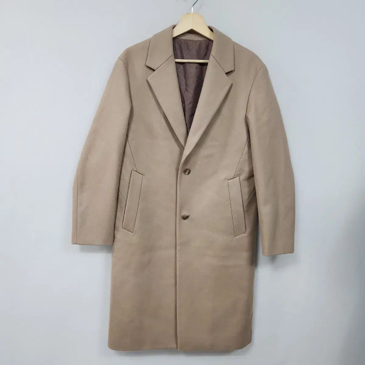 【雷市場（ポンジャン）商品韓国直送】 -ジオ SONGZIO HOMME(ソンジオ・オム) ウールカシミアコート メンズ 95 ― 1125