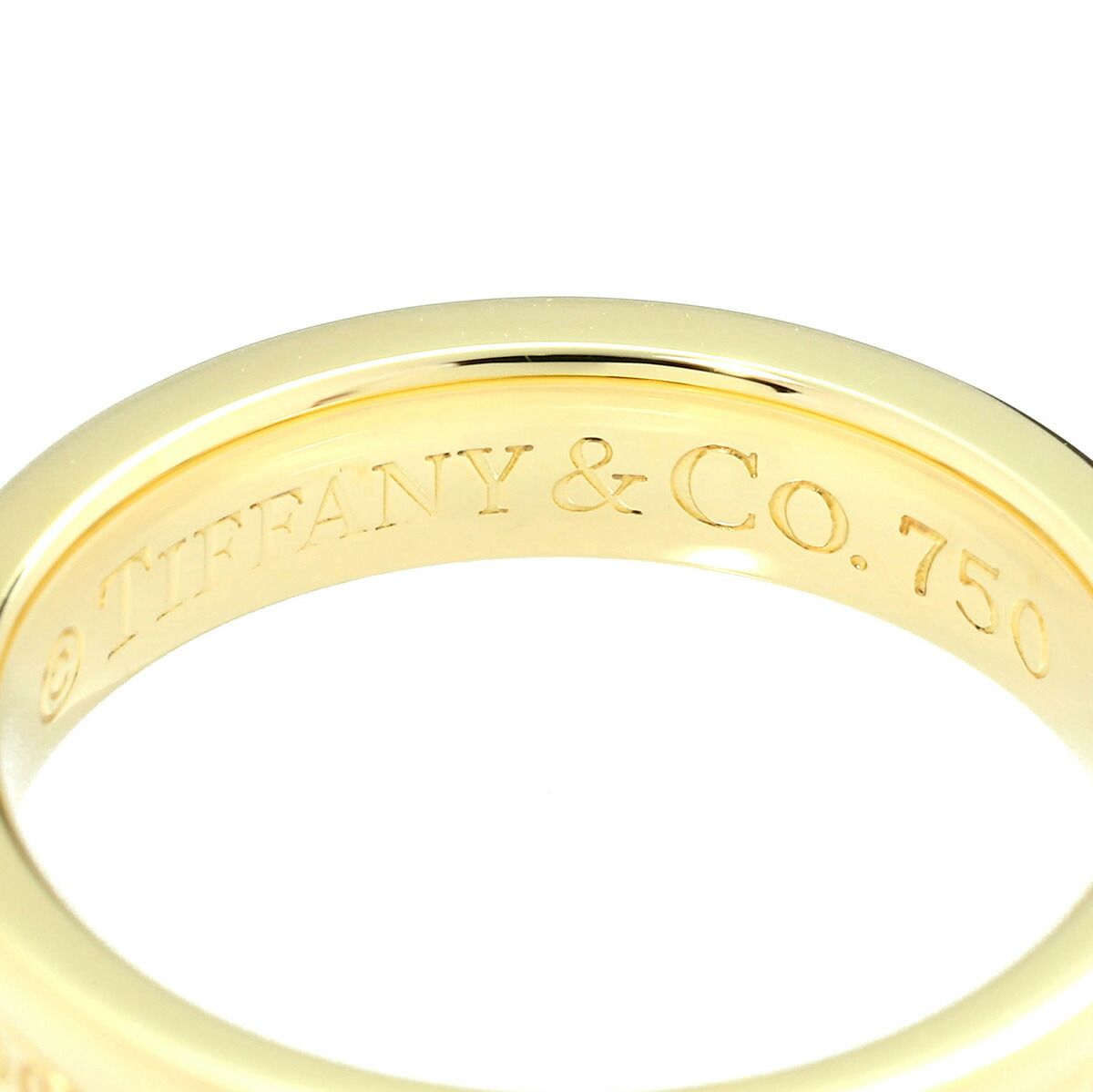 Tiffany&Co. ティファニー K18 1837 ナロー リング 指輪（ティファニー  