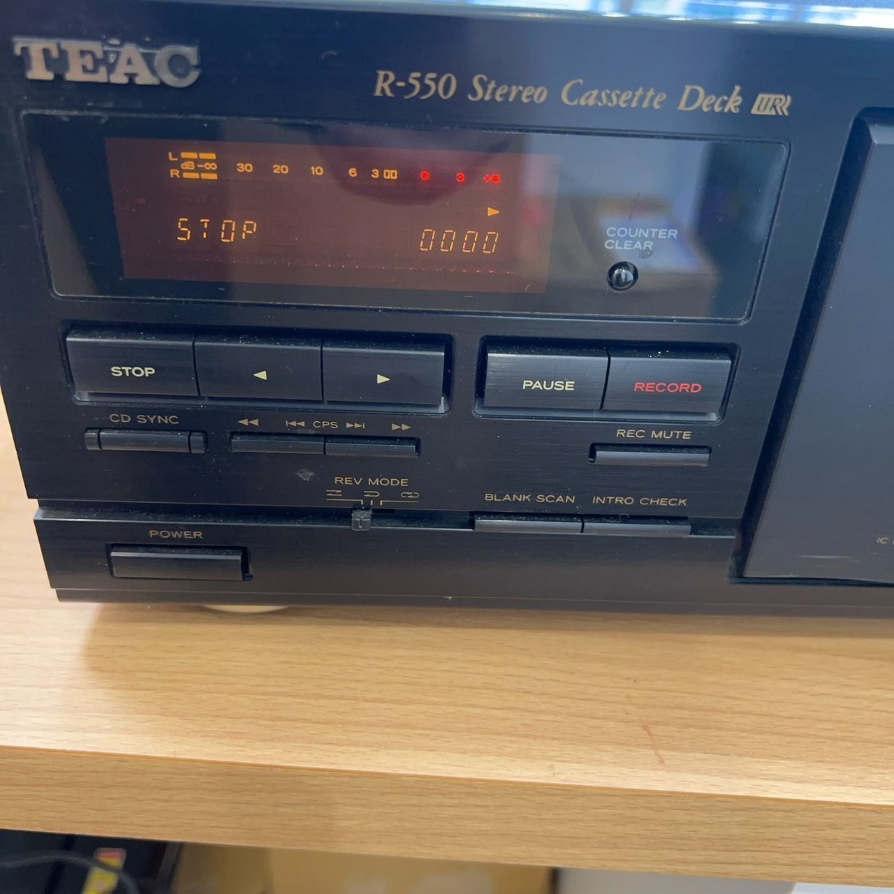 カセットデッキ  ティアック R-550 2025年最新】Yahoo!オークション -teac r550(カセットデッキ)の