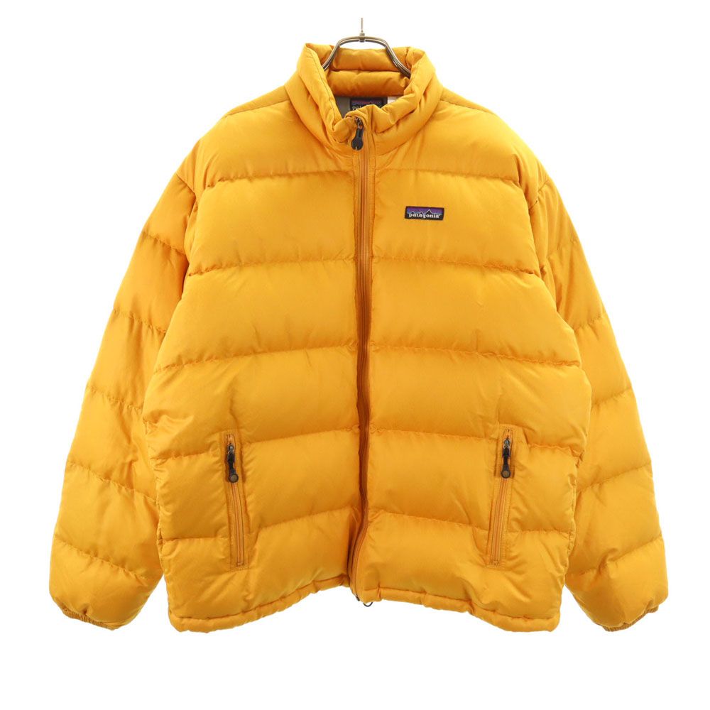 パタゴニア ダウンジャケット 山吹色 patagonia アウトドア メンズ