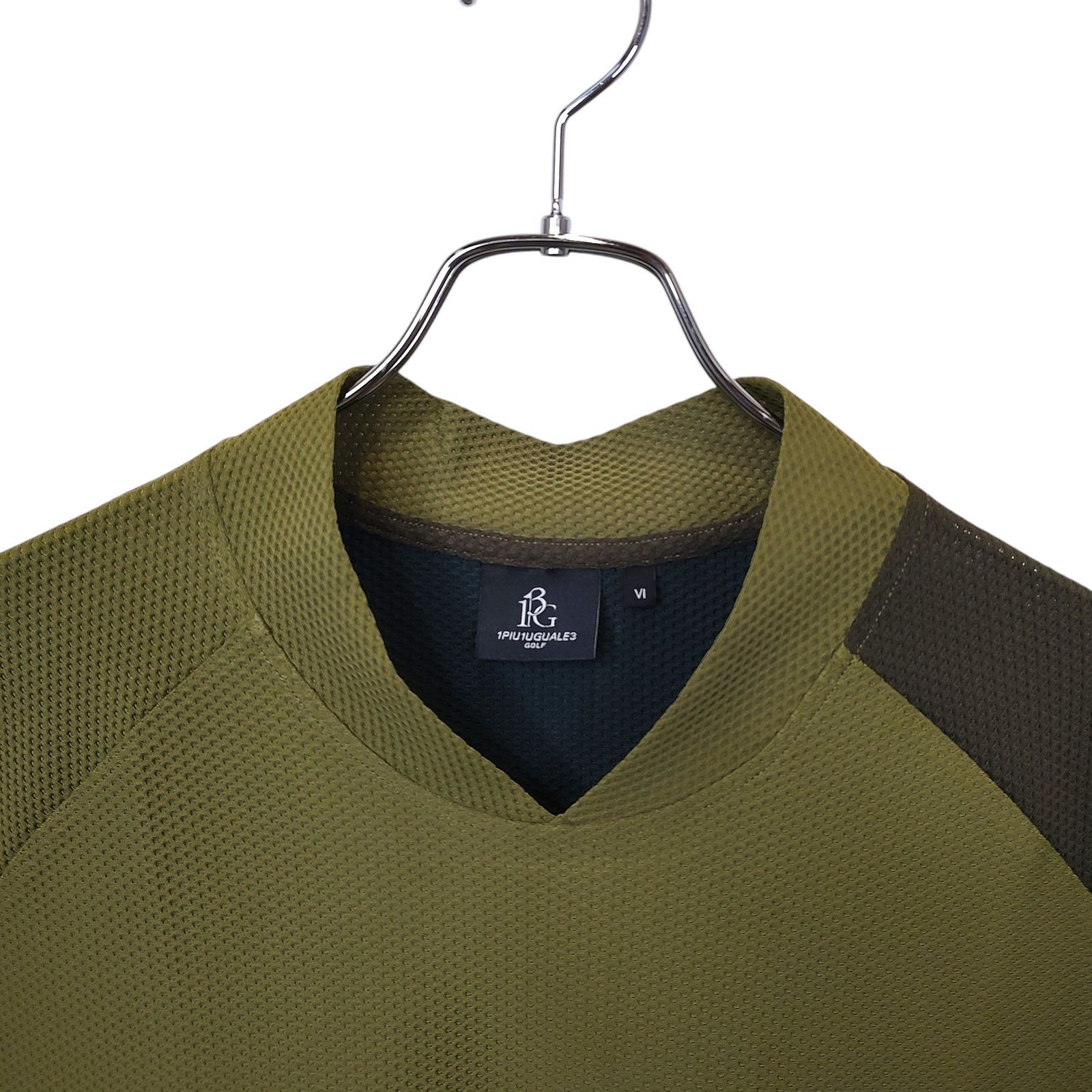1PIU1UGUALE3 GOLF ウノピュウノ ゴルフ 113 GOLF S/S MOCK NECK 1PIU1UGUALE3 GOLF ウノピュウノ ゴルフ 113 GOLF S/S MOCK NECK