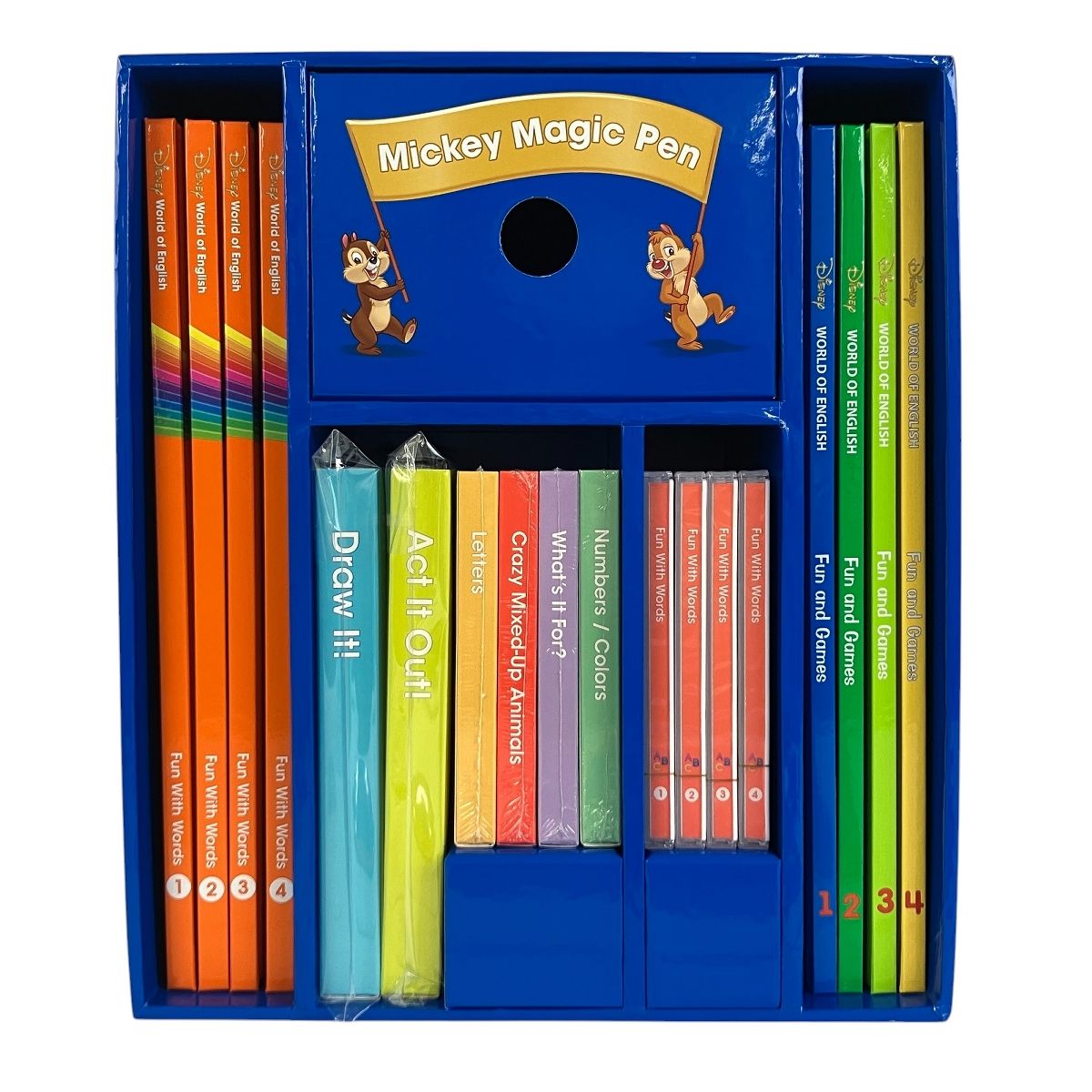 ミッキー英語ブック 絵本セット 音声ペン付き DWE DWE ミッキー