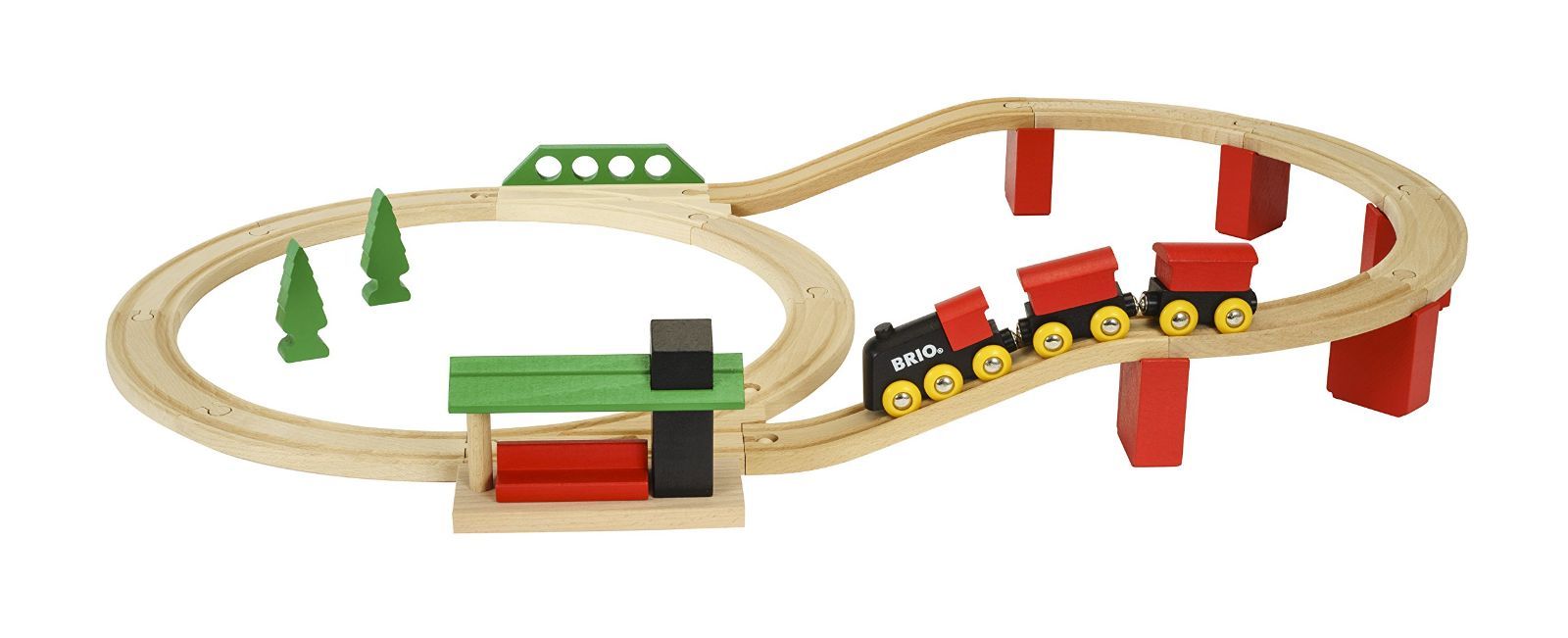 新着商品 BRIO クラシックDXレールセット 33424